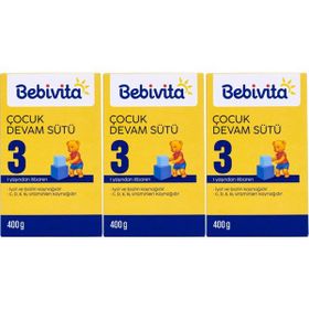 Bebivita No: 3 1 Yaşından İtibaren 3x400 gr Bebek Sütü