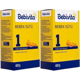 Bebivita No:1 2x400 gr Bebek Sütü
