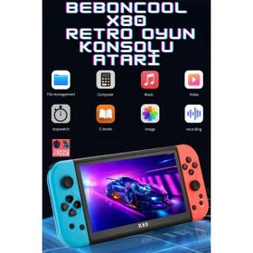 Beboncool X80 128BIT Retro Arcade Oyun Konsolu