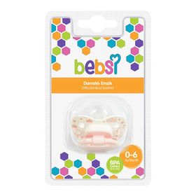 Bebsi 257 No:1 Desenli Damaklı Emzik