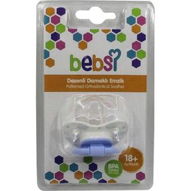 Bebsi 259 18+ Desenli Ay Damaklı Emzik