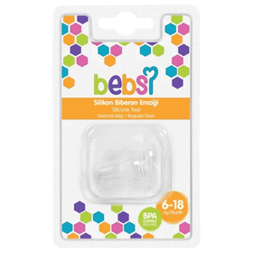 Bebsi No: 2 Silikon Biberon Emziği
