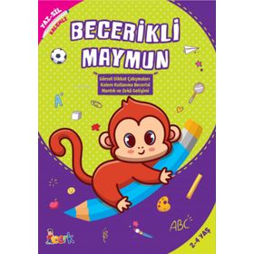 Becerikli Maymun Yaz Sil Kalemli-Bıcırık Yayıncılık