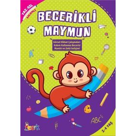 Becerikli Maymun Yaz Sil Kalemli-Bıcırık Yayıncılık