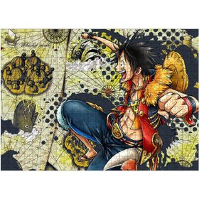 Bedeko One Piece Harita Ahşap 50x70 cm 500 Parça Puzzle