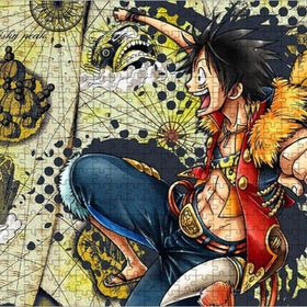 Bedeko One Piece Harita Ahşap 50x70 cm 500 Parça Puzzle