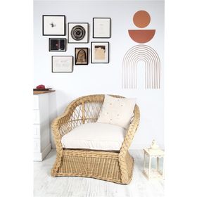 Bedinn Boho Diamond Dantel 45x45 cm Kırlent Kılıfı