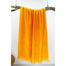 Bedinn Eponj Oranj Peştamal Havlu