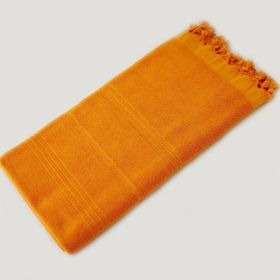 Bedinn Eponj Oranj Peştamal Havlu