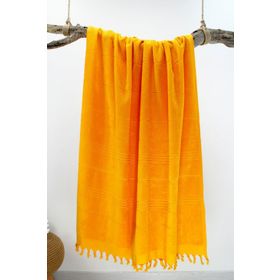 Bedinn Eponj Oranj Peştamal Havlu