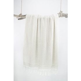 Bedinn Keramos 80x160 cm Naturel Banyo Havlusu