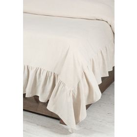 Bedinn Naturel Fırfırlı Double Vintage 240x260 cm Yatak Örtüsü