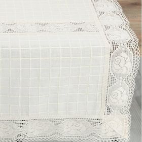 Bedinn ODM002 Orta Dantelli Runner 65x145 Cm