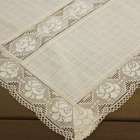 Bedinn ODM002 Orta Dantelli Runner 65x145 Cm