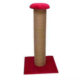 Bedspet 105 cm Kırmızı Dev Kedi Tırmalama Tahtası