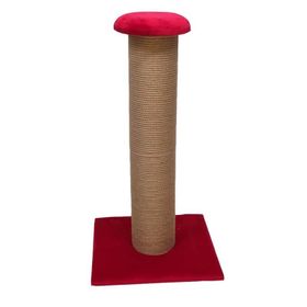 Bedspet 105 cm Kırmızı Dev Kedi Tırmalama Tahtası