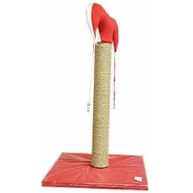 Bedspet 50 cm Kırmızı İnce Kedi Tırmalama Tahtası