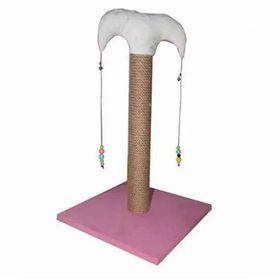 Bedspet 50 cm Pembe İnce Kedi Tırmalama Tahtası