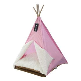 Bedspet Küçük Pembe Kedi Çadırı
