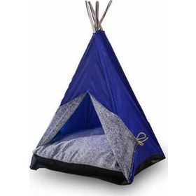 Bedspet ​Mavi 50x50x70 cm Kedi ve Küçük Irk Köpek Çadırı