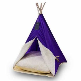 Bedspet Mor 50x50x70 cm Kedi ve Küçük Irk Köpek Çadırı