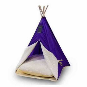 Bedspet Mor 60x60x80 cm Büyük Kedi ve Küçük Irk Köpek Çadırı