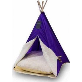 Bedspet Mor 60x60x80 cm Büyük Kedi ve Küçük Irk Köpek Çadırı