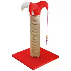 Bedspet Palyaço Kalın Kırmızı 70 cm Kedi Tırmalama