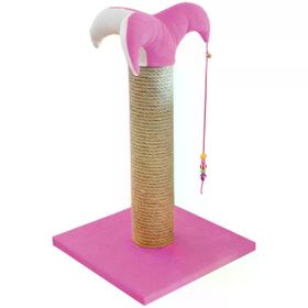 Bedspet Palyaço Kalın Pembe 70 cm Kedi Tırmalama