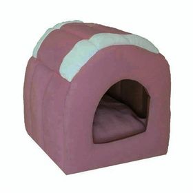 Bedspet Pembe Kedi Ve Küçük Köpek Kulübesi