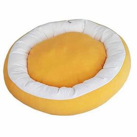 Bedspet Simit Sarı Beyaz Kedi ve Küçük Irk Köpek Yatağı