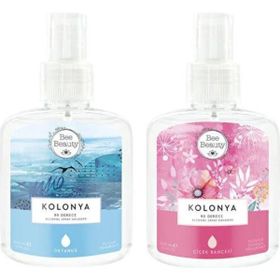 Bee Beauty 100 ml Yasemin Kolonya + 100 ml Çiçek Bahçesi Kolonya