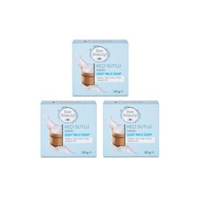 Bee Beauty 3x125 gr Keçi Sütlü Katı Sabun