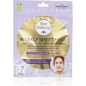 Bee Beauty 7'li Kağıt Yüz Maskesi