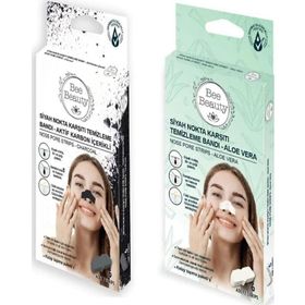 Bee Beauty Aktif Karbon 2 Paket Siyah Nokta Yüz Temizleme Bandı