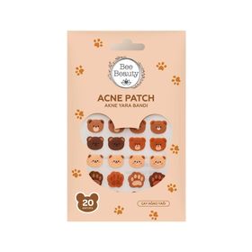 Bee Beauty Ayıcık Desenli 20 Adet Akne Bandı