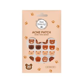 Bee Beauty Ayıcık Desenli 20 Adet Akne Bandı