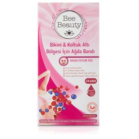 Bee Beauty Bikini Koltuk Altı Ağda Bandı İnatçı Sık 24'lü