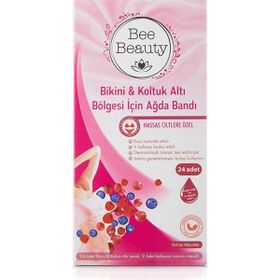 Bee Beauty Bikini Koltuk Altı Ağda Bandı İnatçı Sık 24'lü