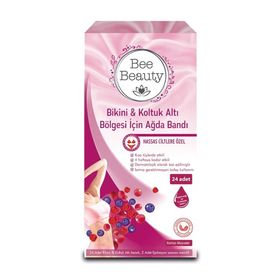Bee Beauty Bikini Koltuk Altı Ağda Bandı İnatçı Sık 24'lü