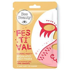 Bee Beauty During Party Kağıt Maske