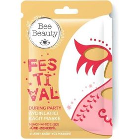 Bee Beauty During Party Kağıt Maske