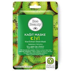 Bee Beauty Kivi Desenli Kağıt Yüz Maskesi