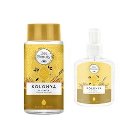 Bee Beauty Klasik Limon Kolonya 330 ml - 100 ml 2li Set