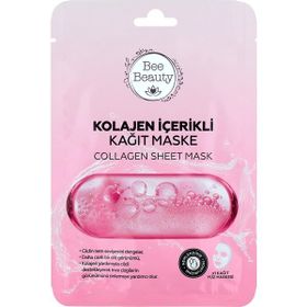 Bee Beauty Kolajen İçerikli Kağıt 25 ml Yüz Maskesi