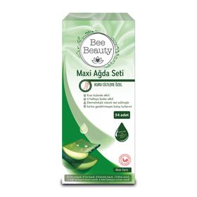Bee Beauty Maxi Ağda Seti Aloe Vera 54'lü