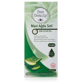 Bee Beauty Maxi Ağda Seti Aloe Vera 54'lü