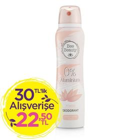 Bee Beauty Powder Alüminyumsuz 150 ml Kadın Sprey Deodorant
