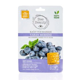 Bee Beauty Superfood Yaban Mersini Kağıt Maske