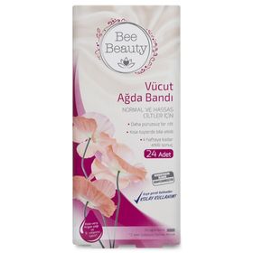 Bee Beauty Vücut Ağda Bandı Aloe Vera 24'lü